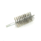 Stainless Steel Pipe Deburring Brush , Flexible Cylinder Rotary Brushes