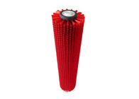 Glass Washing Nylon Round Cylindrical Brush Roller Cleaning And Dusting Solar Panel